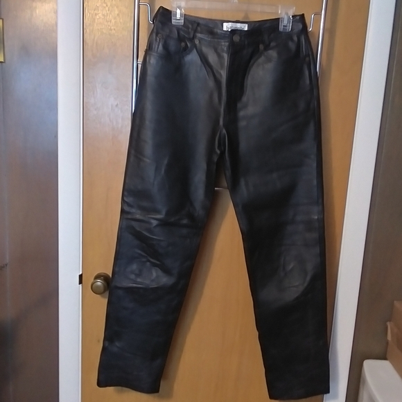 Leather jeans - Picture 1 of 7